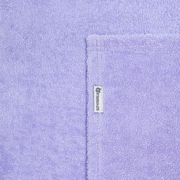 Набор для купания Крошка Я (полотенце-уголок 85*852см,полотенце 40*55см, рукавица), цвет сиреневый  фото 15