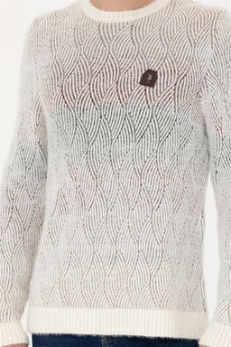 Мужской кремовый свитер - U.s. polo assn фото 13