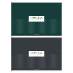 Альбом для рисования BG А4 32л. на скрепке "Minimal" (АР4ск32_тф 08610) обложка картон, тиснение фольгой