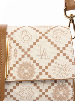 LACCOMA сумка АС130-Россия-кремовый эко кожа