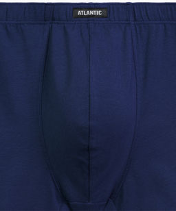 ATLANTIC 3MH-220 Трусы шорты Navigation - набор 3 шт. черный + темно-голубой + черный  фото 5