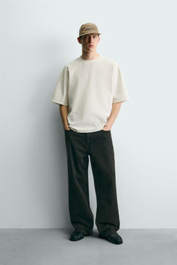 BASIC BOXY FIT T-SHIRT - Zara фото 8