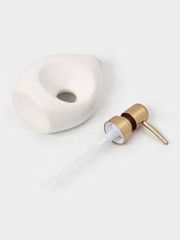 Набор для ванной Дуэт, 2 предмета: дозатор для мыла, диффузор, белый - Simaland фото 4