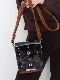 Сумка 28191-1 coffee Velina Fabbiano-Safenta