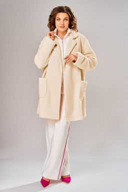 Пальто VN Fashion 1140 бежевый