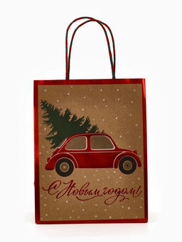 Набор подарочных пакетов «Подарок», 3 шт., 26×30×9 см, 31×40×11.5 см, 18×23×10 см