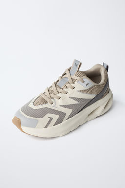 ZAPATILLA DEPORTIVA MULTIPIEZAS / Gris - Zara фото 3
