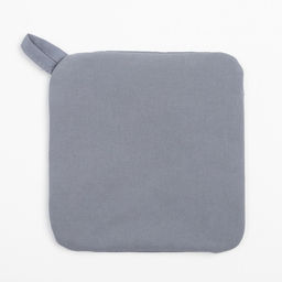 Набор кухонный Этель Kitchen, цвет синий, варежка-прихватка 18х29 см, прихватка 19х19 см  фото 7