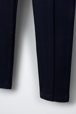 PONTE DI ROMA KNIT LEGGINGS WITH BUTTONS