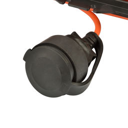 UG /UCK-1N/2x0,75/10M/F IP44 ORANGE Удлинитель силовой на рамке, б/з, 1гнездо, 10м (ПВС 2х0,75), 6A. Оранжевый. TМ Uniel