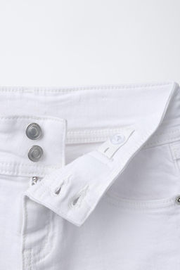 DOUBLE BUTTON FLARE JEANS - Zara фото 7