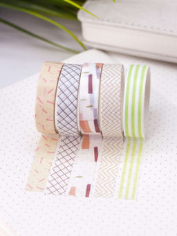 Набор клейкой ленты "Patterns", mix, шоу-бокс 12 шт.