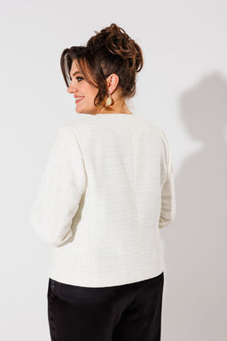 Жакет ANELLI 1430 белый  фото 2