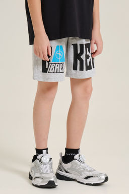 Шорты трикотажные Cерый