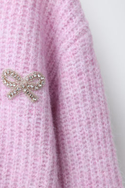 SPARKLY BOW CARDIGAN - Zara фото 3