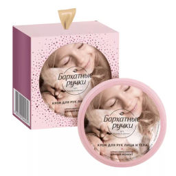 БАРХАТНЫЕ РУЧКИ набор CARE MOMENT (крем д/рук, лица и тела Универсальный 150мл)