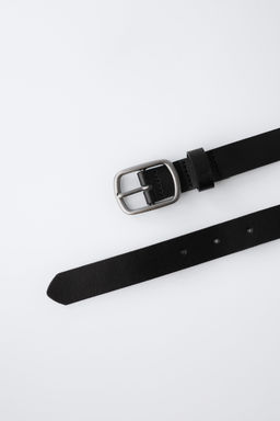 CINTUR?N 100% PIEL / Negro - Zara фото 2