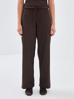 Beli Lastikli Dokulu Kad?n Pantolon