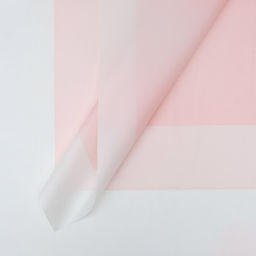 Цена за 20 шт. Пленка матовая, розовая, прозрачная, 58 х 58 см