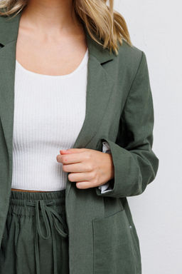 Жакет KOKOdea 7.17 хаки  фото 7