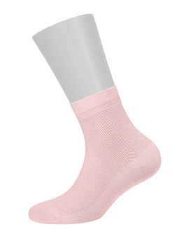Носки OMSA kids Calzino 22A04 с переплетением сетка - rosa