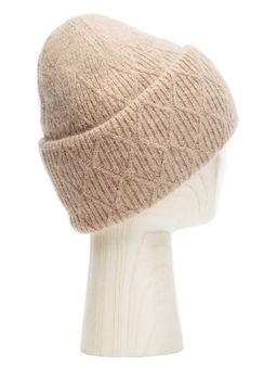 Шапка жен. анг+нейл LB-A53052 beige melange - Labbra фото 2