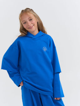 Худи оверсайз облегченное Электрик 7+