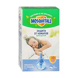 MOSQUITALLот комаров жидкость 30 ночей Нежная защита д/детей 30мл