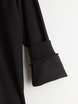 B?y?k Beden Dik Yaka Erkek Sweatshirt