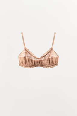 BRALETTE EL?STICOS FRUNCIDOS / rosa claro - Zara фото 2
