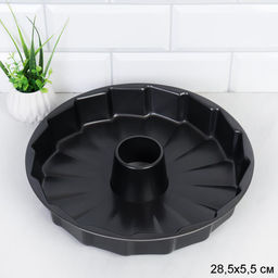 Форма для выпечки Круг с отверстием 28х6 см / RSD-952 /уп 50/ 0,23/ антипригарное покрытие