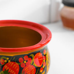 Сахарница дерево хохлома «Малая»