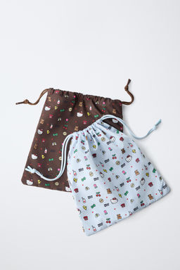 PACK BOLSAS HELLO KITTY SANRIO / Azul - Zara фото 3