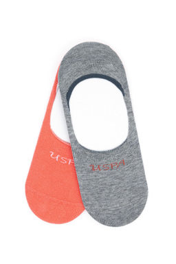 Женские носки-балерины из двух пар - U.s. polo assn фото 2