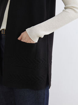 V Yaka Kad?n Triko Yelek