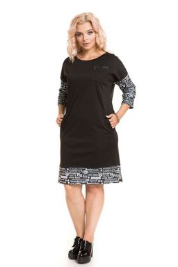 Платье 855 черный - Novita фото 3