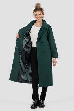 01-11897 Пальто женское демисезонное (пояс) - El podio фото 2