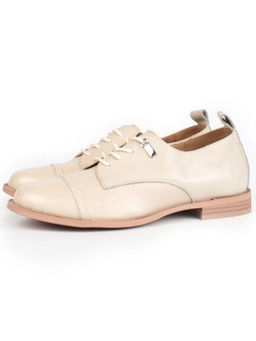 03-HP9958M BEIGE Полуботинки женские (натуральная кожа)