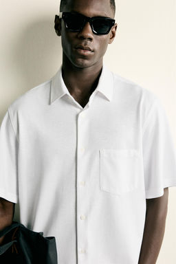 CAMISA REGULAR FIT CONFORT / Blanco - Zara фото 5