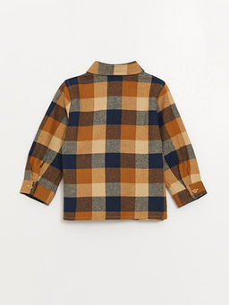 Ekose Desenli Erkek Bebek G?mlek ve Pantolon 2li