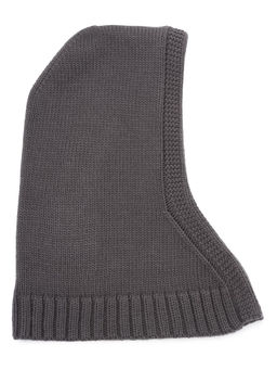 Капор жен. шерсть+акр LB-A53074 graphite