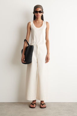 VAQUERO CROPPED WIDE LEG - H&m фото 4