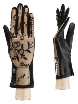 Перчатки женские б/п IS01005 black/gold - Eleganzza фото 2