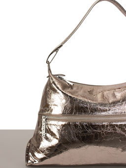 LACCOMA сумка Q3316-бронзовый натуральная кожа полиэстер  фото 3