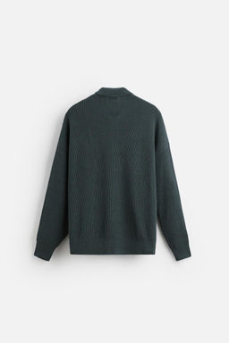 PURL KNIT POLO SHIRT - Zara фото 7