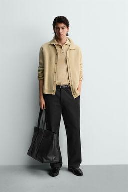 PANTAL?N CHINO STRAIGHT FIT / Khaki