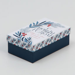 Набор новогодних подарочных коробок 10 в 1 «С Новым годом», 12×7×4 - 32.5×20×12.5 см