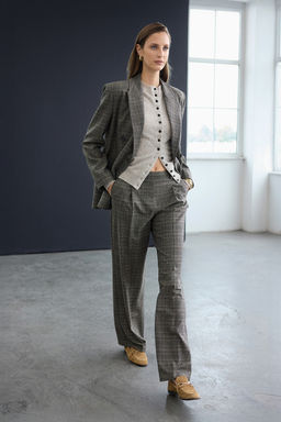 Trendyol Studio Vizon Yunlu Dik Yaka Yumusak Dokulu Triko H?rka TWOAW26HI00270 - Trendyolmilla фото 3