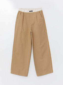 Beli Lastikli Wideleg K?z ?ocuk Pantolon