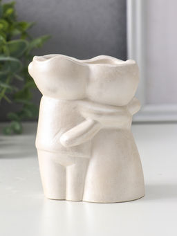 Подсвечник на 2 свечи Пара, 10?7.5?5.5 см, перламутр